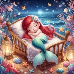 5D Mermaid Diamond Painting Kit - Round